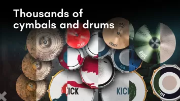 Real Drum electronic drums set MOD APK