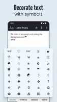 Letter Fonts - Stylish Text MOD APK