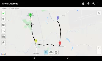 Mock Locations (fake GPS path) MOD APK
