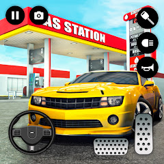 Petrol Gas Station: Car Games MOD APK