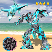 Airplane Robot Transform Robot Transforming Games MOD APK