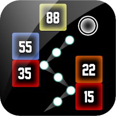 Brick Ball Breaker Neon MOD APK