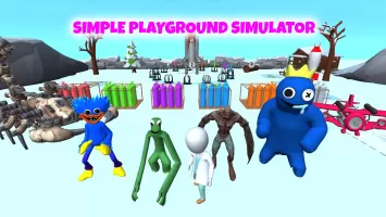 Grimace monster playground MOD APK