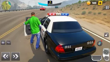 Highway Police Chase Cop Games MOD APK