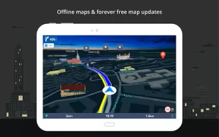 Sygic GPS Navigation & Maps MOD APK