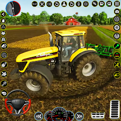 Real Tractor Modern Farming 3D MOD APK