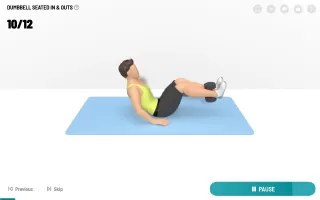 Dumbbell Workout at Home MOD APK