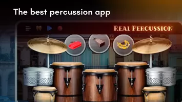 Real Percussion: drum set MOD APK