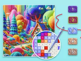 Cross Stitch: Color by Number MOD APK