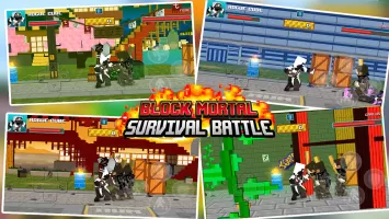 Block Mortal Survival Battle MOD APK