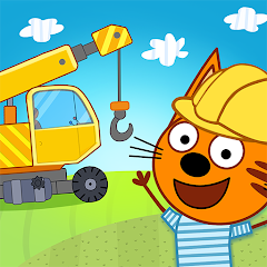 Kid-E-Cats Cars, Build a house MOD APK