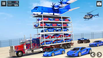 Police Transport Car Parking MOD APK