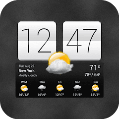 Sense V2 Flip Clock & Weather MOD APK