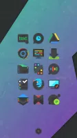 Crispy Dark Icon Pack MOD APK