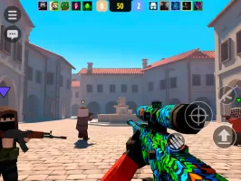 BLOCKFIELD — 5v5 PvP Shooter MOD APK