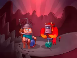 Idle Evil Clicker: Hell Tap MOD APK