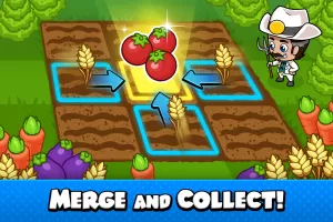 Idle Farm Tycoon - Merge Crops MOD APK