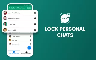 Locker for Whats Chat App MOD APK