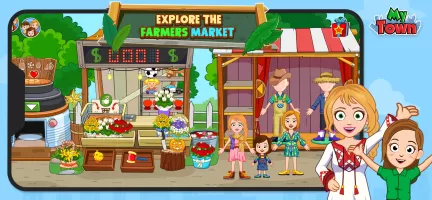 My Town Farm Animal game MOD APK