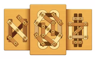 Screw Puzzle: Wood Nut & Bolt™ MOD APK