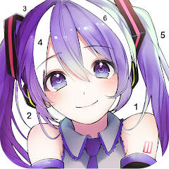 Anime Cosplay Coloring Pages MOD APK