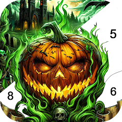 Halloween Witch Coloring Games MOD APK