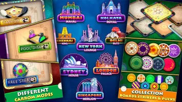 World Of Carrom :3D Board Game MOD APK