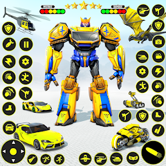 Robot Car Transforming Games MOD APK