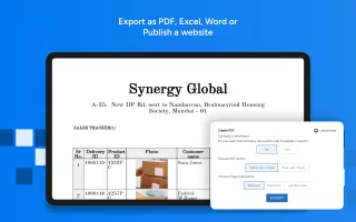 Table Notes - Mobile Excel MOD APK
