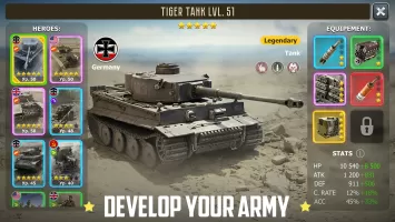 Heroes of War: Idle army game MOD APK