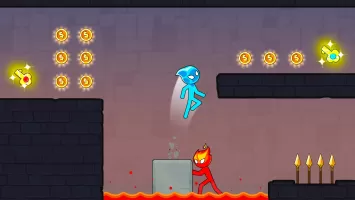 Stick Red boy and Blue girl MOD APK