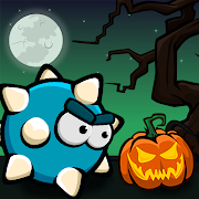 Spike bounce ball: helloween MOD APK