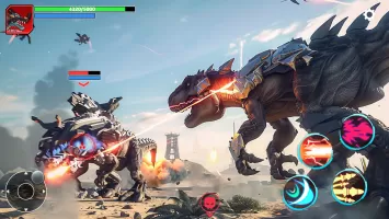 Mech War: Jurassic Dinosaur MOD APK