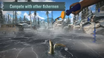 Ice fishing game. Catch bass. MOD APK
