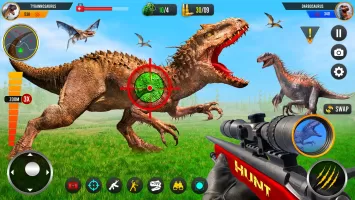 Wild Dino Hunting Jungle Games MOD APK