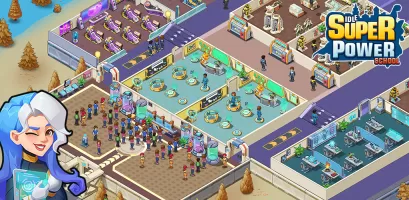 Idle Superpower School MOD APK