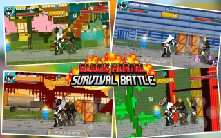 Block Mortal Survival Battle MOD APK