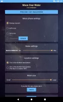Moon Over Water Live Wallpaper MOD APK