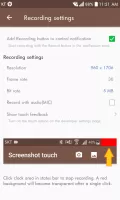 Screenshot touch MOD APK