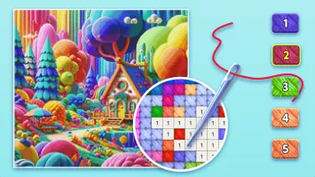 Cross Stitch: Color by Number MOD APK