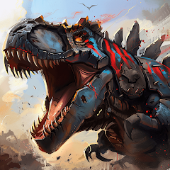 Mech War: Jurassic Dinosaur MOD APK