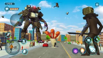 Toilet Rope Monster Game 3d MOD APK