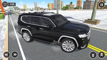 Flying Prado Car Robot Game MOD APK