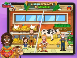 My Town Farm Animal game MOD APK