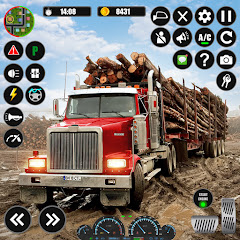 4x4 Truck driving offroad 2023 MOD APK