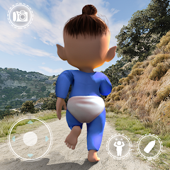 Little Monster Rope Game MOD APK