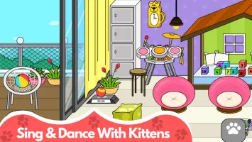 My Cat Town - Cute Kitty Games MOD APK