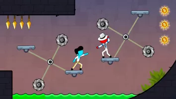 Stick Red boy and Blue girl MOD APK