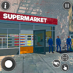 Supermarket Cashier Games 3D MOD APK