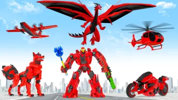 Fox Robot Transform Bike Game MOD APK